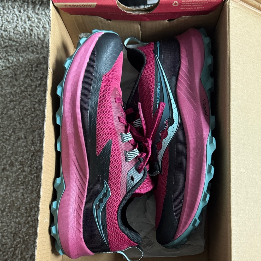 Saucony Women's Athletic Shoes in Pink and Black